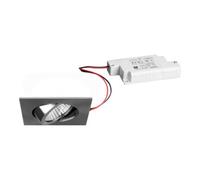 Spot à encastrer LED 3000K ni./matt - LED 1x6W non remplaçable 39365153