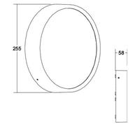 Brumberg Leuchten 10036173 Applique murale LED 230 V 3000/4000/5700 K