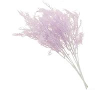 Brume courte artificielle pour feuilles de fougère pour événements de mariage, décoration extérieure, décoration d'intérieur, design floral et séances photo (violet)