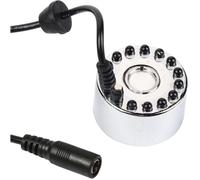 Brumisateur, changeant ultrasonique brumisateur Fontaine d'eau étang atomiseur humidificateur d'air 12 LED 24 V Couleu