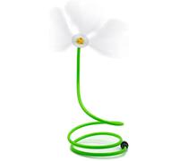 Brumisateur de Jardin - O'FRESH - Marguerite - 3 Buses en Laiton - 2m Tuyau - Vert
