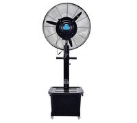 Brumisateur de sol oscillant longue distance 3 vitesses, réservoir et roues pour usage civil et industriel, diamètre 66 cm