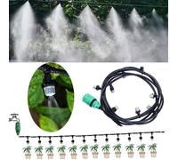 brumisateur de terrasse, 10m système de brumisation kits dirrigation système de brumisation extérieur brumisateur jardin refr