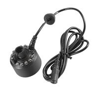 Brumisateur Ultrason,Tbest Brumisateur Ultrason,Beleuchtung Zimmerbrunnen,Brumisateur,Nebler,Brumisateur À Ultrasons 1Pc 12Led Brumisateur Coloré Pour Fontaine D'Eau Étang Avec Adaptateur Secteur 110