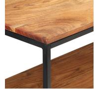Brun Commode Salon, CHIC Buffet bas/Cabinet, 1 PC, 150x30x75 cm Bois d'acacia solide N12373