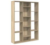 （Brun）Séparateur de pièce/Bibliothèque Chêne sonoma 100x24x140 cm SOLDES98552