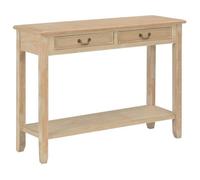 (Brun) Table Console，VIDAXL,Armoire haute de salon, table d'appoint 110x35x80cm Bois Mgnifique466406