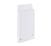 Bruneau - Pochette à soufflet 3 cm blanc 229 x 324 mm 120 g avec fenêtre 50 x 105 mm - Boîte de 50 - Pochettes à soufflets - Bruneau