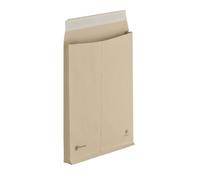 Bruneau - Pochette à soufflet 3 cm kraft brun 260 x 330 mm 120 g sans fenêtre - Boîte de 50 - Pochettes à soufflets - Bruneau