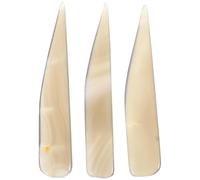 Brunissoir en Agate 3 Pièces pour Bijoux, Outil de Polissage Couleur Aléatoire
