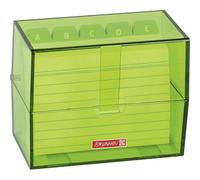 Brunnen 102057052 Boîte De Rangement En Polystyrène Kiwi, Code Colour 12 X 9, 5 X 6, 5 Cm