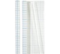 Brunnen 1040061, Rouleau de Film pour Couvrir Livres ou Cahiers de Toutes Tailles, Transparent, 1 m x 0.45 m