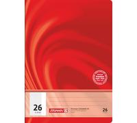 Brunnen 104472602 Vivendi Cahier d'écolier A4 (16 feuilles quadrillées 5 mm avec marge linéature 26)