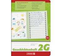 Brunnen 104599102 Cahier d'histoires classe 2 - Format A5 - 16 feuilles - Réglure 2G