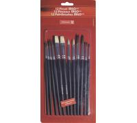 Brunnen 104893001 Paint Brush Set 2 Brushes per Size 2/4 / 6/10
