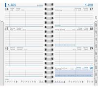 BRUNNEN 1075601006 Calendrier de poche9x15cm 2S/1W Insertion