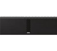 BRUNNEN 1077460066 Querterminbuch33x10cm BlackClassic