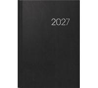 BRUNNEN 1079660907 Buchkalender Mod. 796 2027 A5, Kunststoff, schwarz