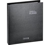 Brunnen Agenda 2022/2023 - Format A4 : env. 28 x 31,5 cm - Noir : 2 pages = 1 semaine - 1075765903