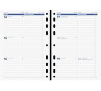 BRUNNEN Agenda hebdomadaire Business 2024 2 pages = 1 semaine A5 blanc
