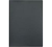 BRUNNEN Agenda modèle 796 (2025), Planificateur Mensuel, Planning Hebdomadaire, 2 pages = 1 semaine, format A5, 128 pages, avec couverture en cuir synthétique, noir