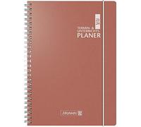 BRUNNEN Agenda Planning Hebdomadaire pour Enseignants 20232024 Corail 2 pages = 1 semaine