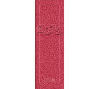 BRUNNEN Carnet de notes modèle 782 2026, 108 x 297 mm, carton, rouge