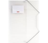 Brunnen Fact Chemise en plastique Blanc transparent Format A4 108 g/m²