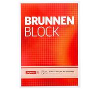 Brunnen Lot de 10 blocs à lettres A5 70 g