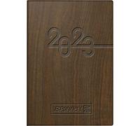 BRUNNEN Nature 723 Calendrier hebdomadaire Marron 7,6 x 11,2 cm