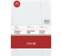 BRUNNEN Pochette annulaire A4 quadrillée avec KR 100 feuilles 106684015
