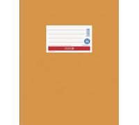 BRUNNEN Pochette Quart en papier orange
