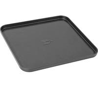 BRUNNER Devil 0708027N Plaque de grill pour poêles à gaz Devil avec cartouche, surface lisse antiadhésive, 25,5 x 24,4 x 2,2 cm, poids 620 g