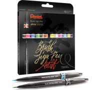 Brush Sign Pen Artist 12 Colour Set SESF30C-ST12 Pentel