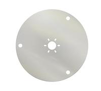 bruwaa Plaque de glissement pour Husqvarna Automower tondeuse 420, 430X, 440, 450X,520,550,fabriquée en aluminium