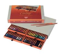 bruynzeel bruynzeel crayon de couleur design colour, boîte de 48 noir