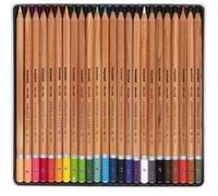 BRUYNZEEL Crayons de couleur Expression – étui métallique 24 crayons