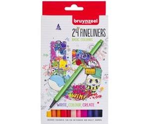 Bruynzeel Fineliners, 24st. G