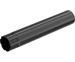 BRYZA Drain sans col galvanisé Ø 90 mm, longueur 3M, noir RAL 9005
