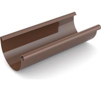 BRYZA Gutter, gouttière en plastique Ø 75 mm, longueur 3M, brun RAL 8017