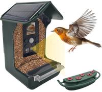 BS 32416 - Caméra pour animaux sauvages, mangeoire à oiseaux, solaire