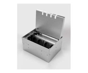 bs bs Prise de sol 8904BB1 3x prise de terre 1x RJ45 double Quantité:1