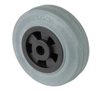 BS Rollen BS Rollen Roue, diamètre 100, B46 gris, axe diamètre 12, 70kg Quantité:1