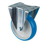 BS Rollen BS Rollen Roulette fixe L410.B36 Roue Ø 125 mm 150 kg Acier galvanisé Quantité:1