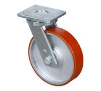 BS Rollen BS Rollen Roulette pivotante RR100.C10, avec plaque, diamètre 300, L 75mm 2000kg, polyuréthane moulé Quantité:1