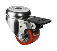 BS Rollen Roulette compacte A621.C10.035 Roulette pivotante avec frein BS Rollen Quantité:1