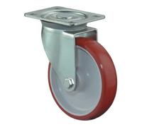 BS Rollen Roulette pivotante D.roue 200 mm cap.charge 300 kg polyuréthane plaque L135xl110 Quantité:1