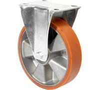 BS Roulettes Roulette fixe diamètre 200mm capacité de charge 300kg en fontePolyuréthanebandage - L410.B90.200