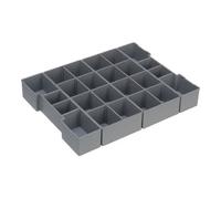 BS Systems Kit de compartimentage L-BOXX® K3 LB l.xPxHmm Tiroirs gris BS SYSTEMS Quantité:1