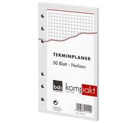bsb bsb 020060 Recharge pour agenda compact Format A6 6 trous